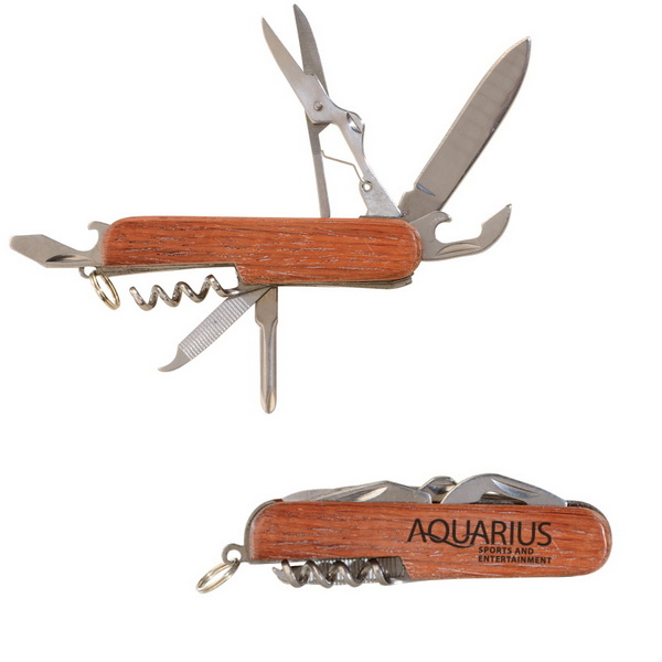 KST30034 Rosewood POCKET Swiss Army KNIFE With Custom Imprint